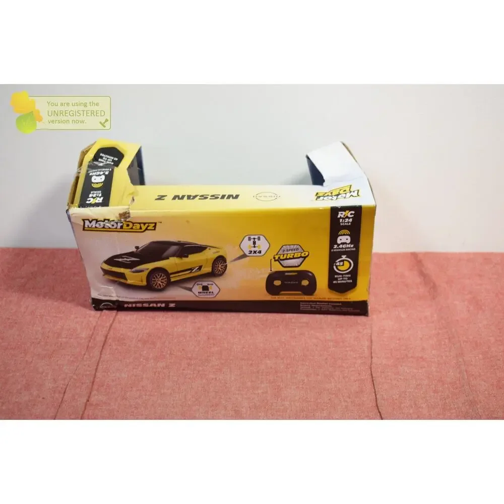 Motor Dayz RC Forza Remote Control Sports Car with Turbo FF Nissan Z
